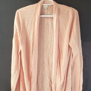 Elegant Peach Women's Cardigan